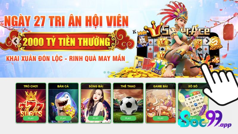 Giới thiệu Soc99 - nhà cái từ góc nhìn tổng quan