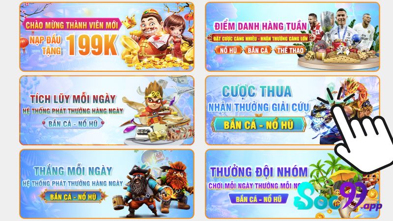 Trải nghiệm giải trí uy tín và khuyến mãi hấp dẫn tại Soc99